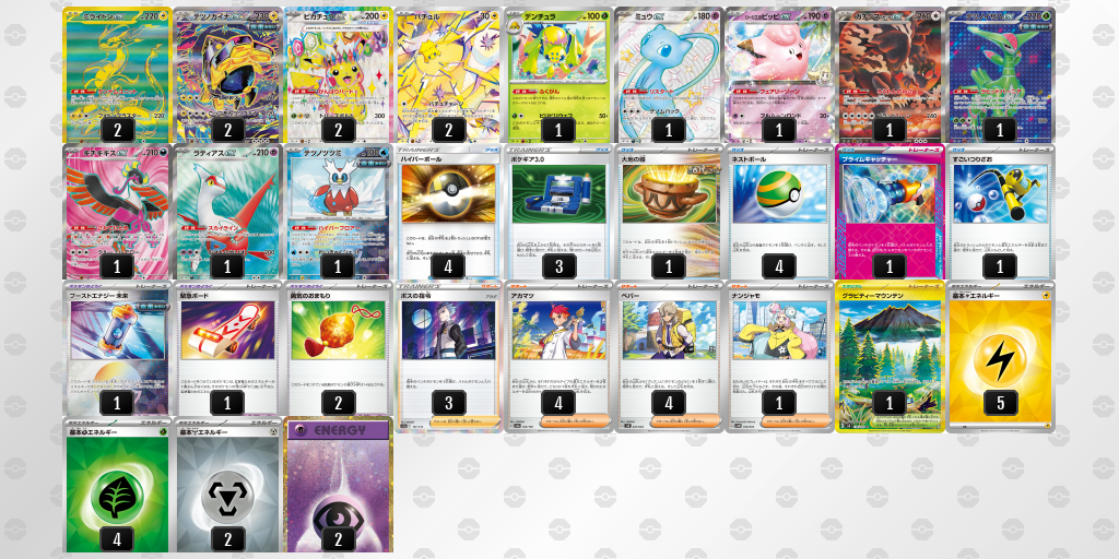 【ポケカ】ミライドンex環境デッキ紹介(2025/04/27シティリーグ入賞)