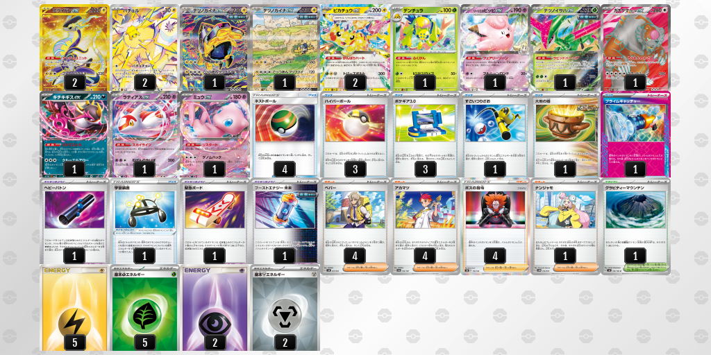 【ポケカ】ミライドンex環境デッキ紹介(2025/04/26シティリーグベスト8)
