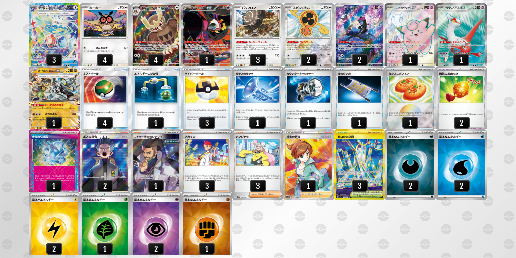 【ポケカ】テラパゴスex環境デッキ紹介(2025/04/29シティリーグ入賞)