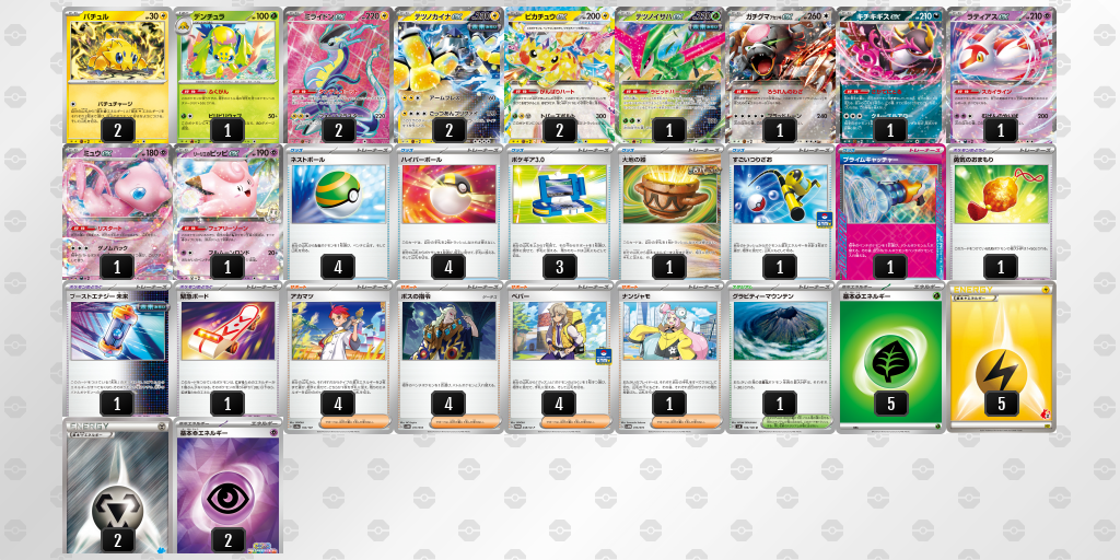 【ポケカ】ミライドンex環境デッキ紹介 (2025/04/20 シティリーグ ベスト8)