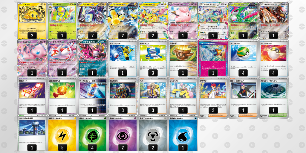 【ポケカ】ミライドンex環境デッキ紹介(2025/05/11シティリーグ入賞)
