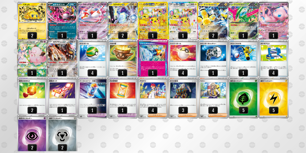 【ポケカ】ミライドンex環境デッキ紹介(2025/04/20シティリーグベスト8)
