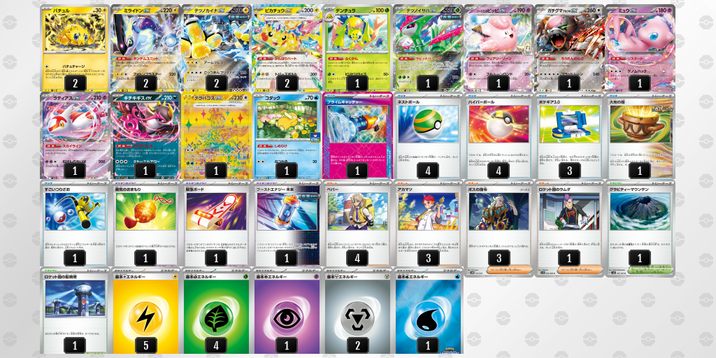 【ポケカ】ミライドンex環境デッキ紹介 (2025/05/11 シティリーグ入賞)