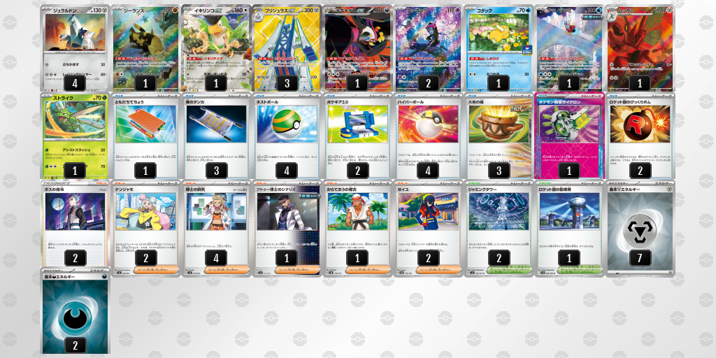 【ポケカ】ジュラルドン 環境デッキ紹介 (2025/04/27 シティリーグ ベスト8)