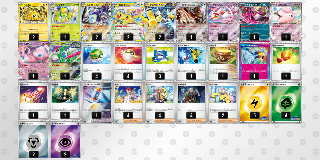 【ポケカ】ミライドンex環境デッキ紹介(2025/04/27シティリーグベスト8)