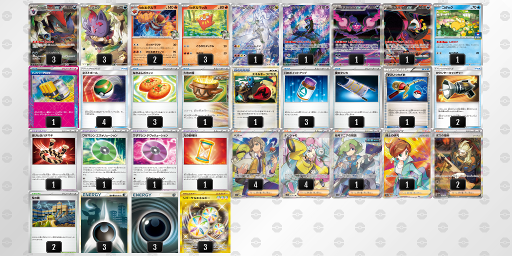 【ポケカ】Nのゾロアークex環境デッキ紹介 (2025/05/06シティリーグベスト8)
