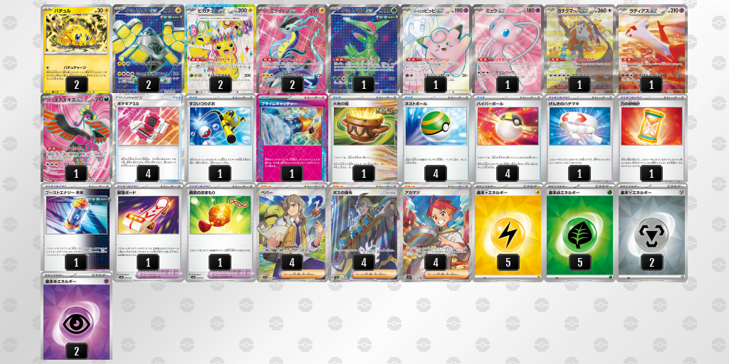【ポケカ】ミライドンex環境デッキ紹介(2025/04/26シティリーグベスト8)