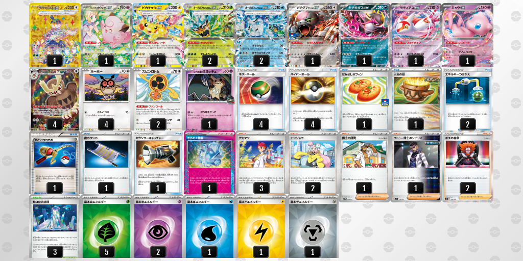 【ポケカ】テラパゴスex環境デッキ紹介(2025/04/20シティリーグ準優勝)