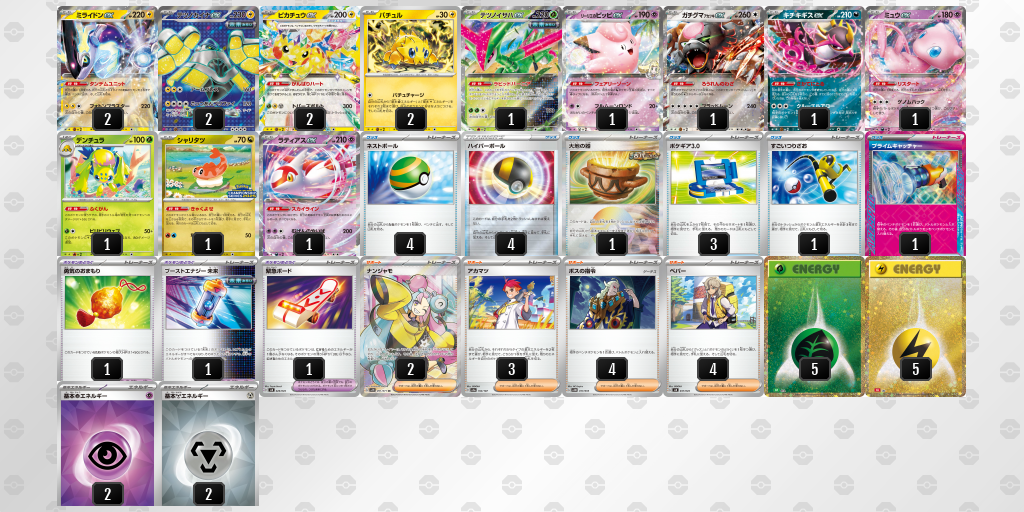 【ポケカ】ミライドンex環境デッキ紹介 (2025/04/27)