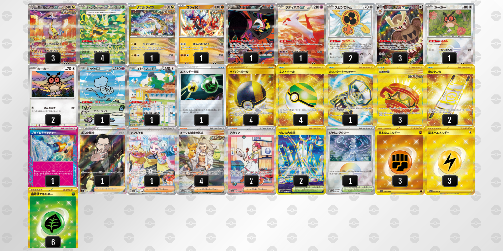 【ポケカ】タケルライコex環境デッキ紹介 (2025/05/07 シティリーグ 入賞)