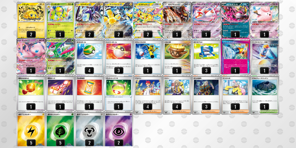 【ポケカ】ミライドンex環境デッキ紹介 (2025/05/11 シティリーグ ベスト8)
