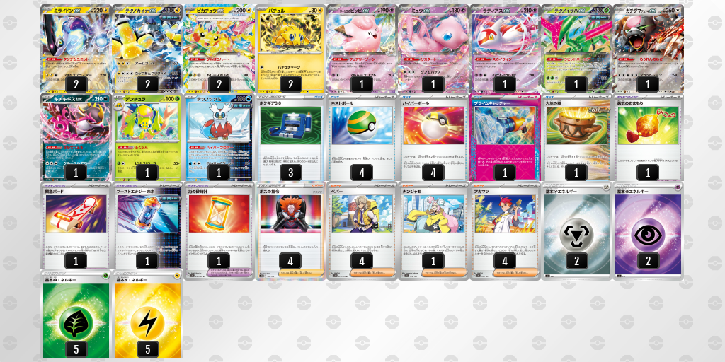 【ポケカ】ミライドンex環境デッキ紹介(2025/04/22シティリーグ入賞)