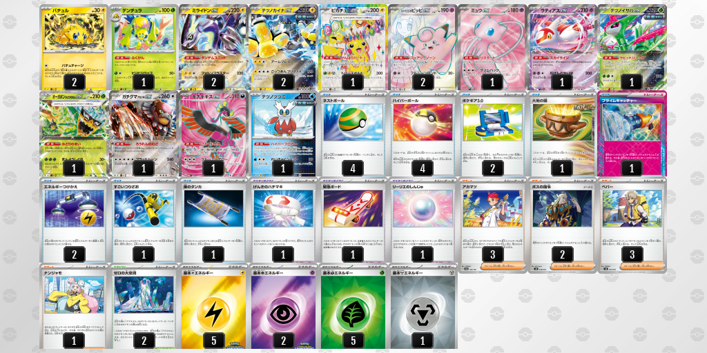 【ポケカ】ミライドンex環境デッキ紹介(2025/04/29シティリーグ優勝)