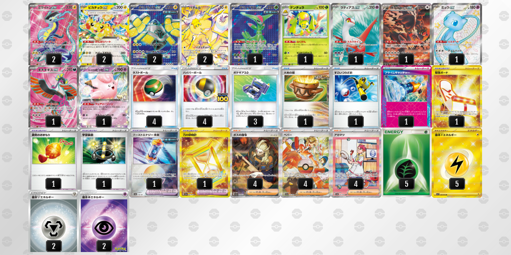 【ポケカ】ミライドンex環境デッキ紹介(2025/04/29シティリーグ入賞)