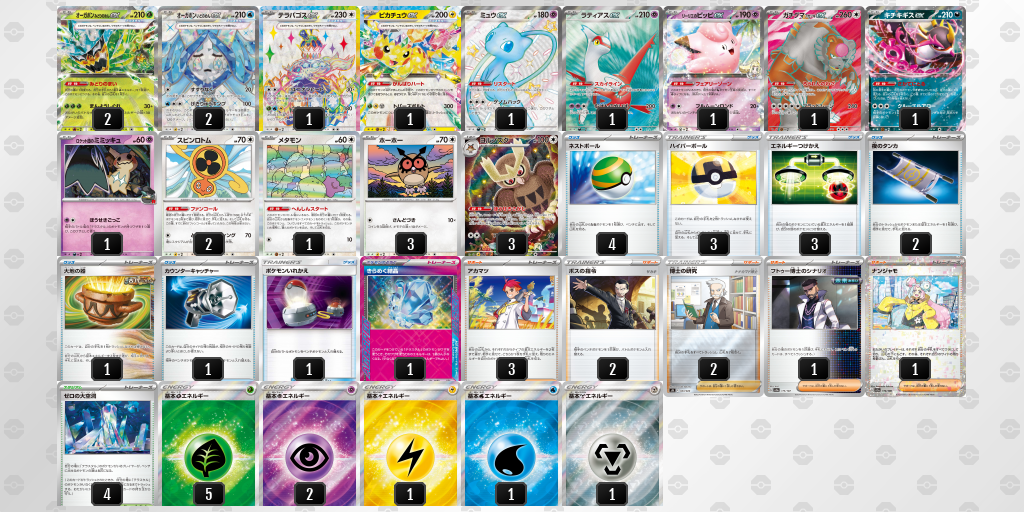 【ポケカ】オーガポンex 環境デッキ紹介 (2025/05/06 シティリーグ 入賞)