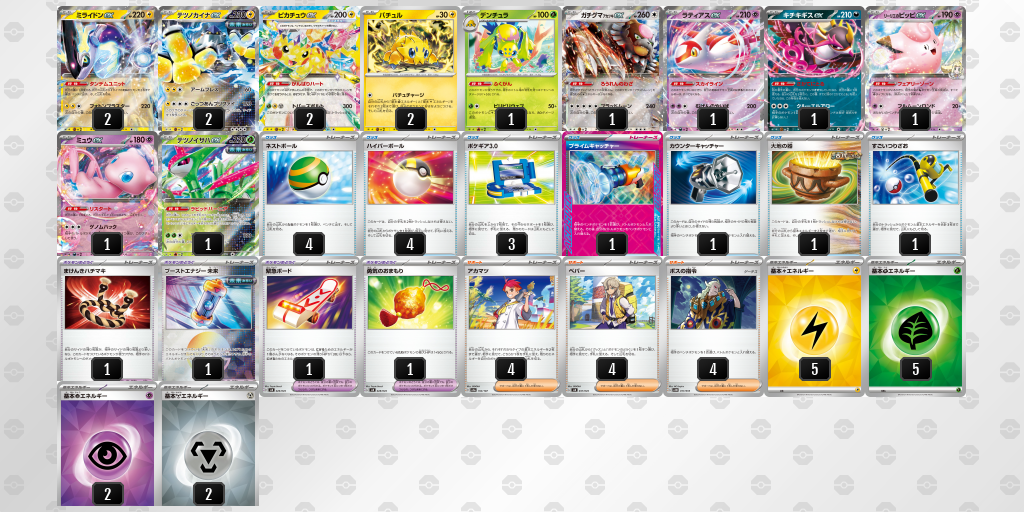 【ポケカ】ミライドンex環境デッキ紹介 (2025/05/10 シティリーグ 入賞)