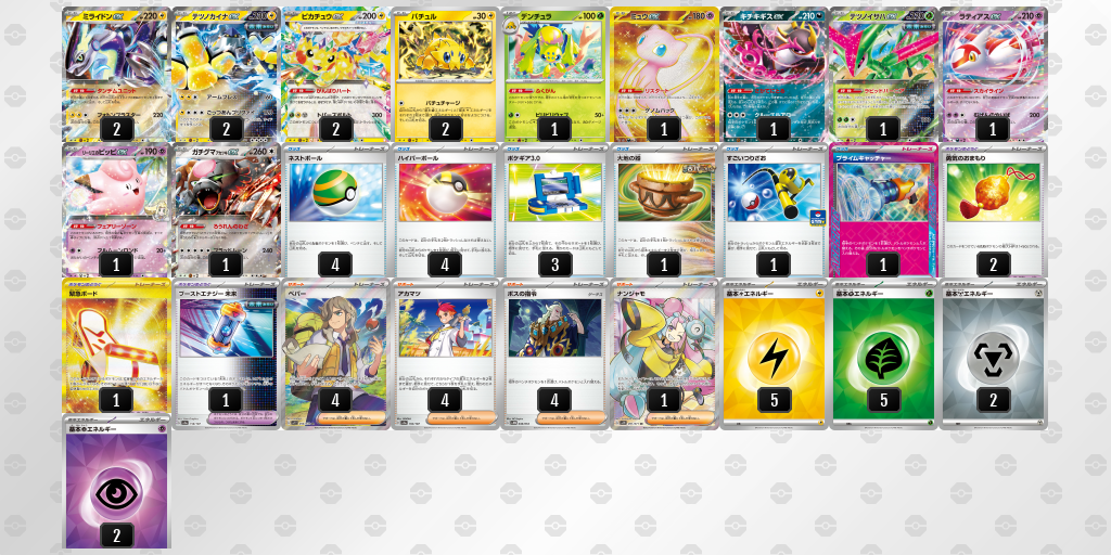 【ポケカ】ミライドンex環境デッキ紹介 (2025/04/20 シティリーグ入賞)