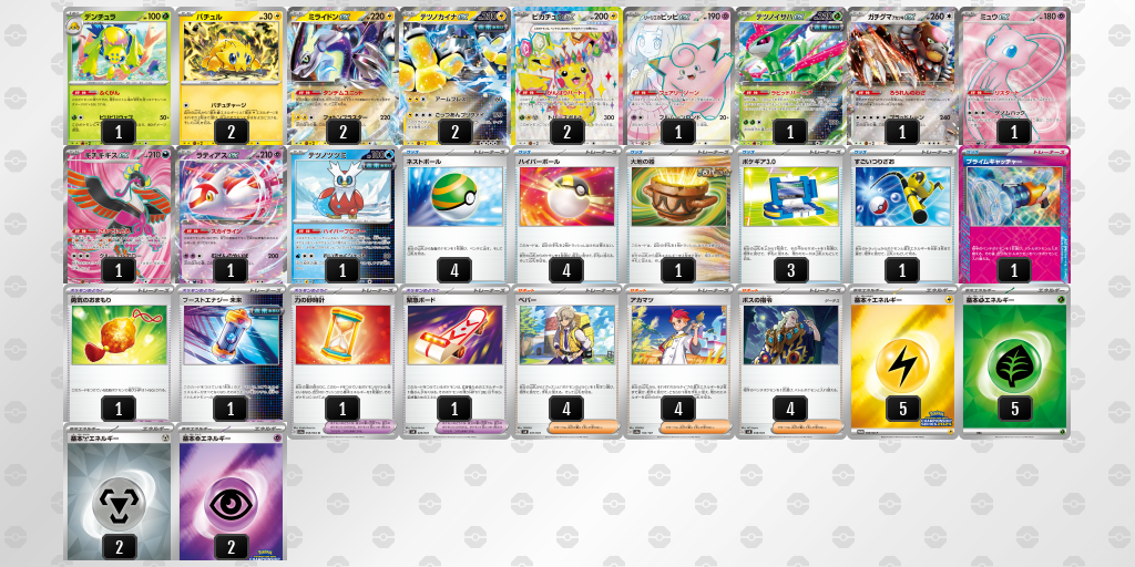 【ポケカ】ミライドンex環境デッキ紹介(2025/04/29シティリーグ入賞)