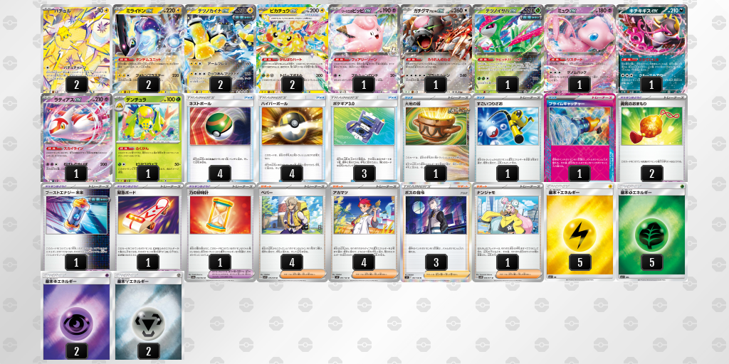 【ポケカ】ミライドンex環境デッキ紹介 (2025/04/22 シティリーグ入賞)