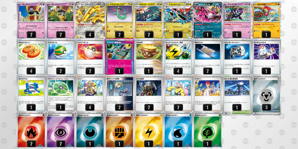 【ポケカ】サーフゴーex 環境デッキ紹介 (2025/05/11 シティリーグ 優勝)