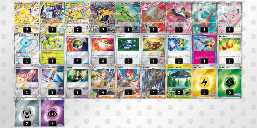 【ポケカ】ミライドンex環境デッキ紹介(2025/05/06シティリーグ入賞)