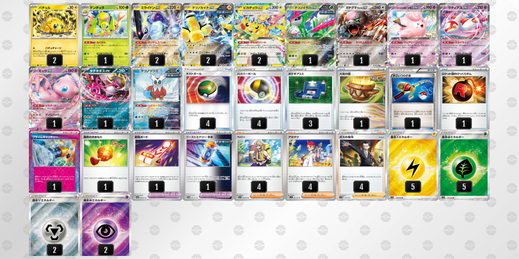【ポケカ】ミライドンex環境デッキ紹介(2025/04/27シティリーグベスト8)