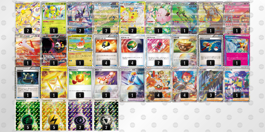 【ポケカ】ミライドンex環境デッキ紹介(2025/04/30シティリーグ入賞)
