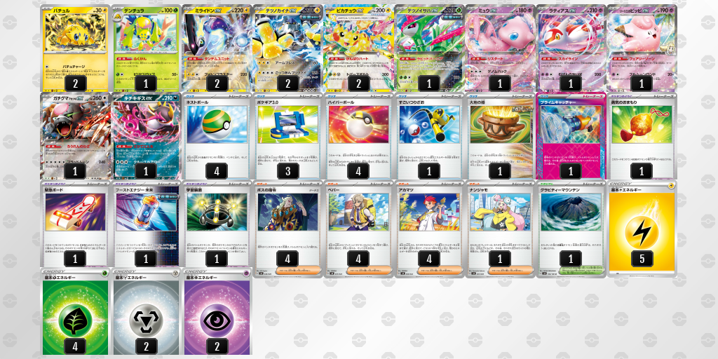 【ポケカ】ミライドンex環境デッキ紹介(2025/04/29シティリーグ入賞)