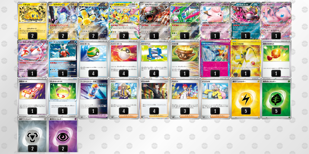 【ポケカ】ミライドンex環境デッキ紹介(2025/04/24シティリーグベスト8)