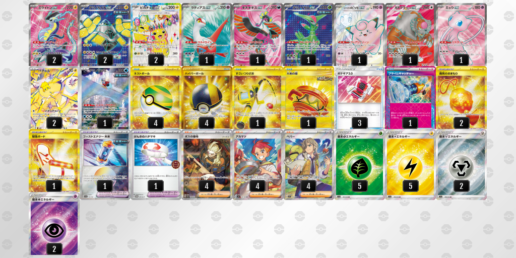 【ポケカ】ミライドンex 環境デッキ紹介 (2025/04/28 シティリーグ 入賞)
