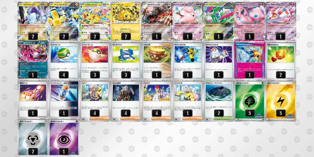 【ポケカ】ミライドンex環境デッキ紹介(2025/04/27シティリーグベスト8)