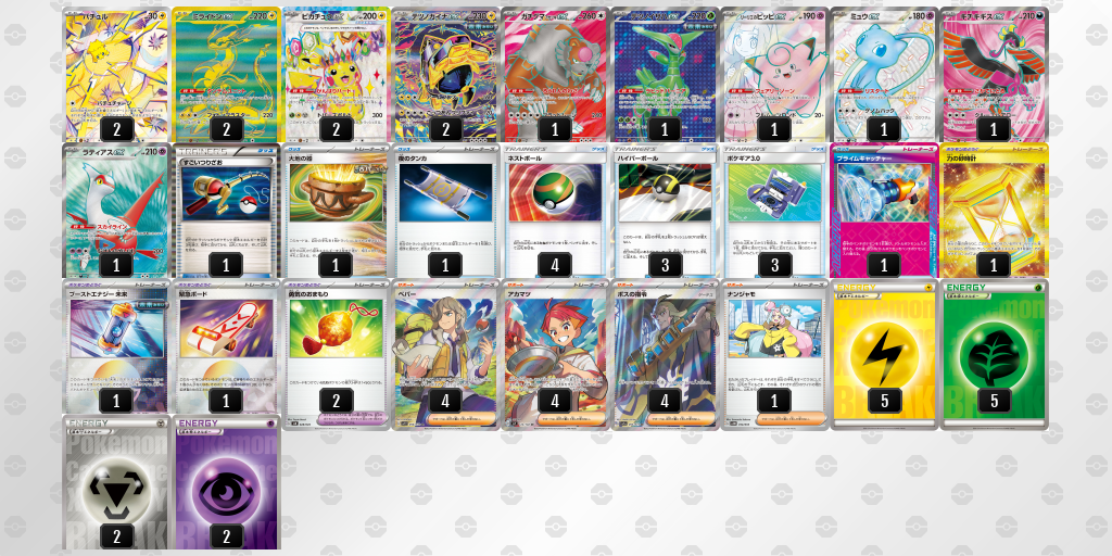 【ポケカ】ミライドンex環境デッキ紹介 (2025/04/20 シティリーグ入賞)