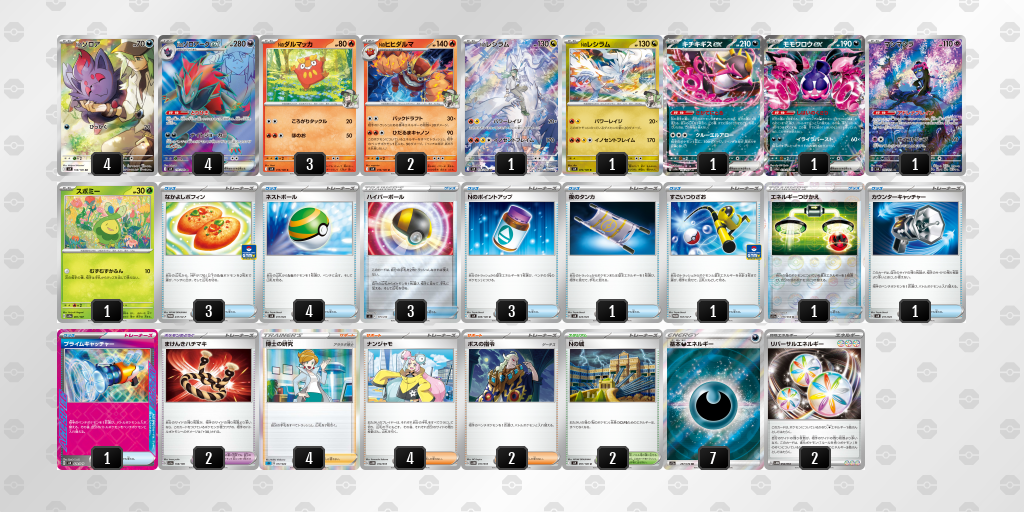 【ポケカ】Nのゾロアークex環境デッキ紹介 (2025/04/20 シティリーグベスト4)