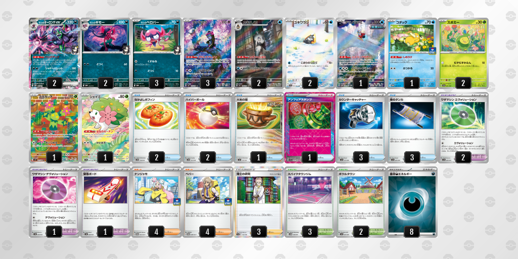【ポケカ】マリィのオーロンゲex環境デッキ紹介(2025/04/19シティリーグ優勝)