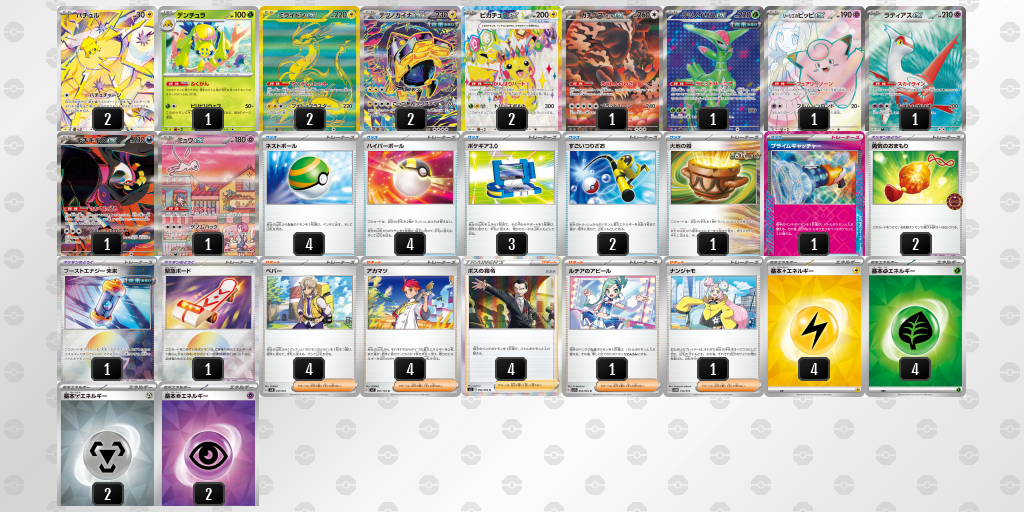 【ポケカ】ミライドンex環境デッキ紹介(2025/04/20シティリーグ優勝)