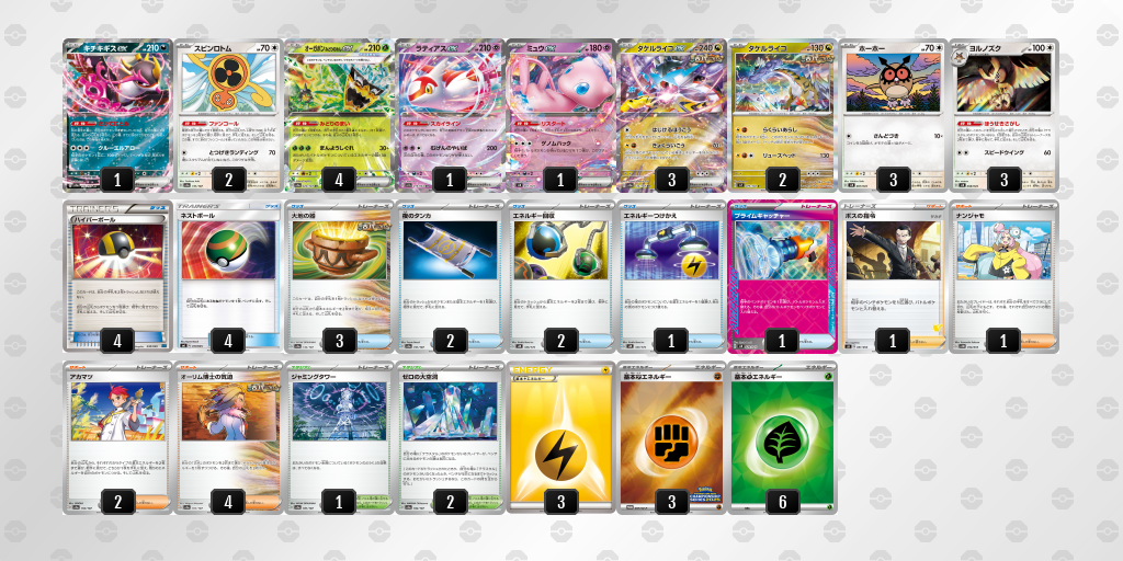 【ポケカ】タケルライコex 環境デッキ紹介 (2025/04/20 シティリーグ 入賞)
