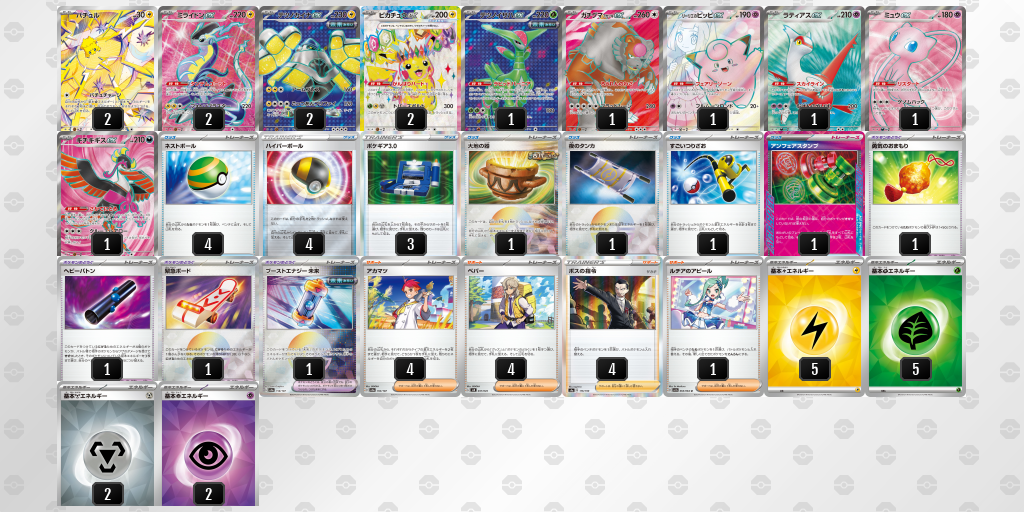 【ポケカ】ミライドンex環境デッキ紹介 (2025/04/20 シティリーグ 入賞)