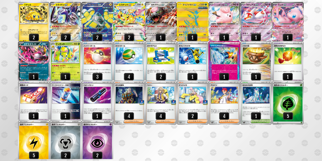 【ポケカ】ミライドンex環境デッキ紹介(2025/04/19シティリーグ入賞)