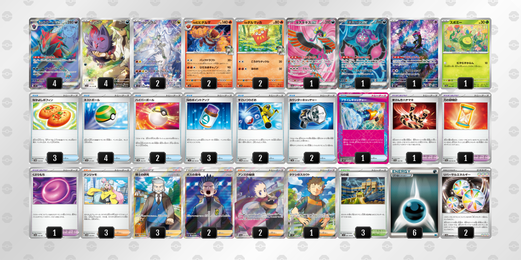【ポケカ】Nのゾロアークex 環境デッキ紹介 (2024/04/20)