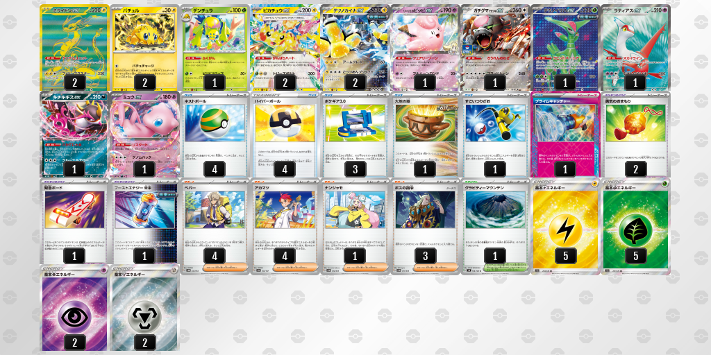 【ポケカ】ミライドンex 環境デッキ紹介 (2025/04/13 シティリーグ 入賞)