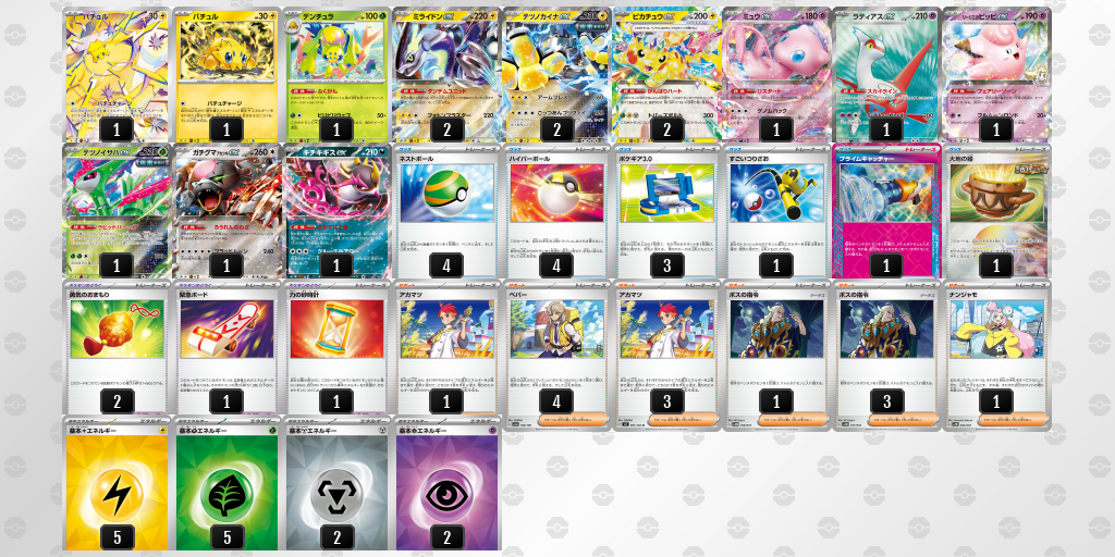 【ポケカ】ミライドンex環境デッキ紹介(2025/04/19シティリーグベスト8)