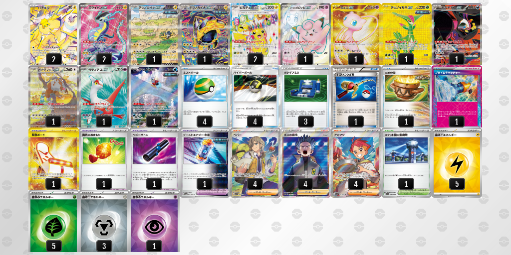 【ポケカ】ミライドンex環境デッキ紹介 (2025/04/20 シティリーグ ベスト8)