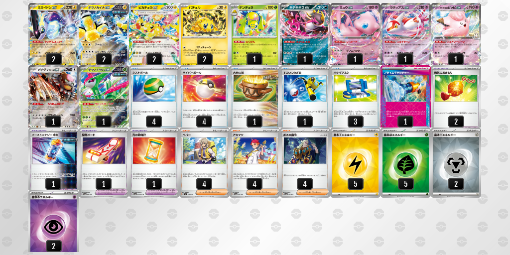 【ポケカ】ミライドンex環境デッキ紹介(2025/04/13シティリーグベスト8)