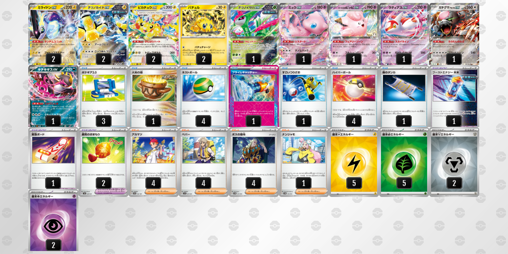 【ポケカ】ミライドンex環境デッキ紹介(2025/04/19シティリーグベスト8)