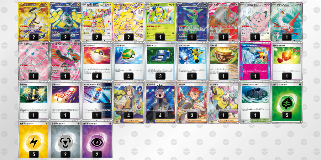 【ポケカ】ミライドンex環境デッキ紹介(2025/04/29シティリーグ入賞)