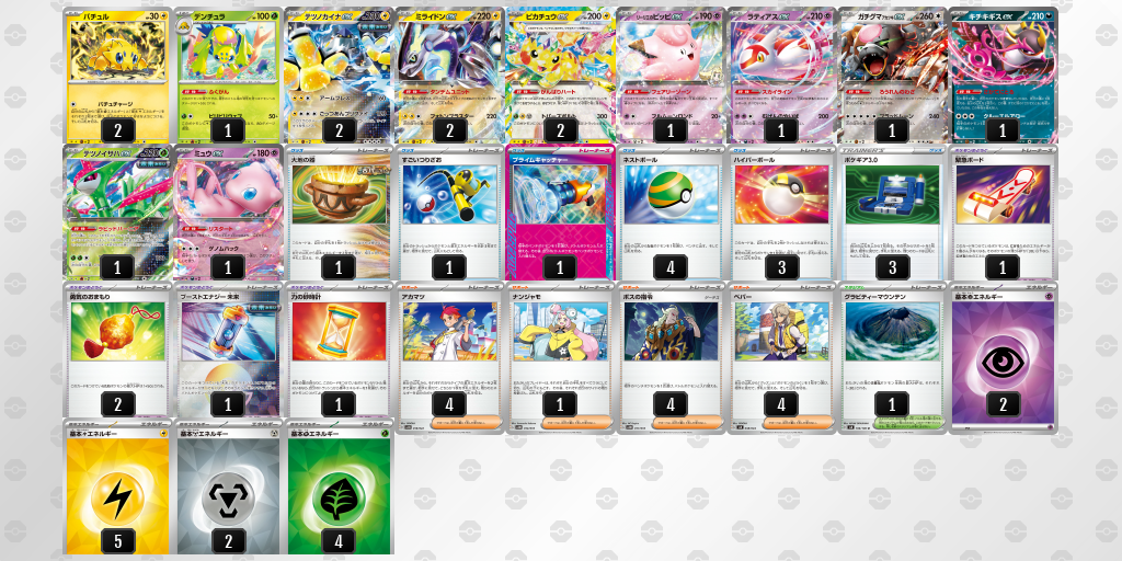 【ポケカ】ミライドンex環境デッキ紹介 (2025/04/20 シティリーグ ベスト8)