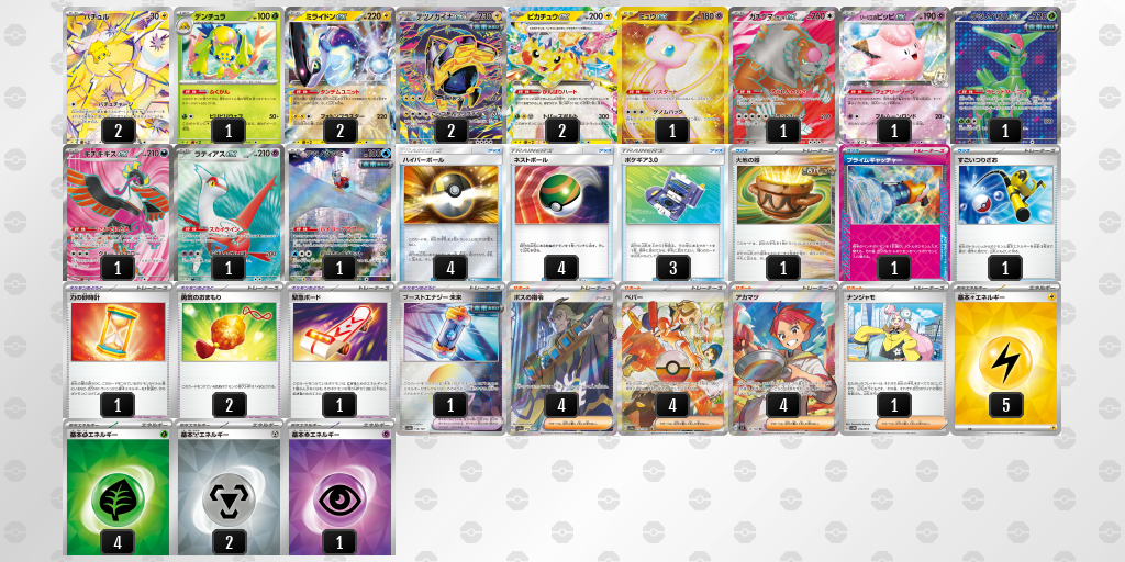 【ポケカ】ミライドンex環境デッキ紹介 (2025/04/20 シティリーグ準優勝)