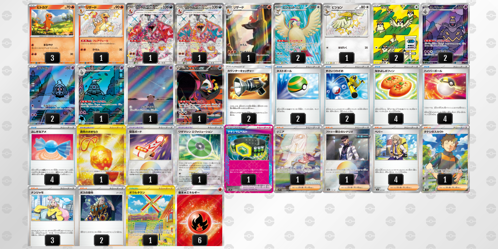 【ポケカ】リザードンex環境デッキ紹介 (2025/04/13)