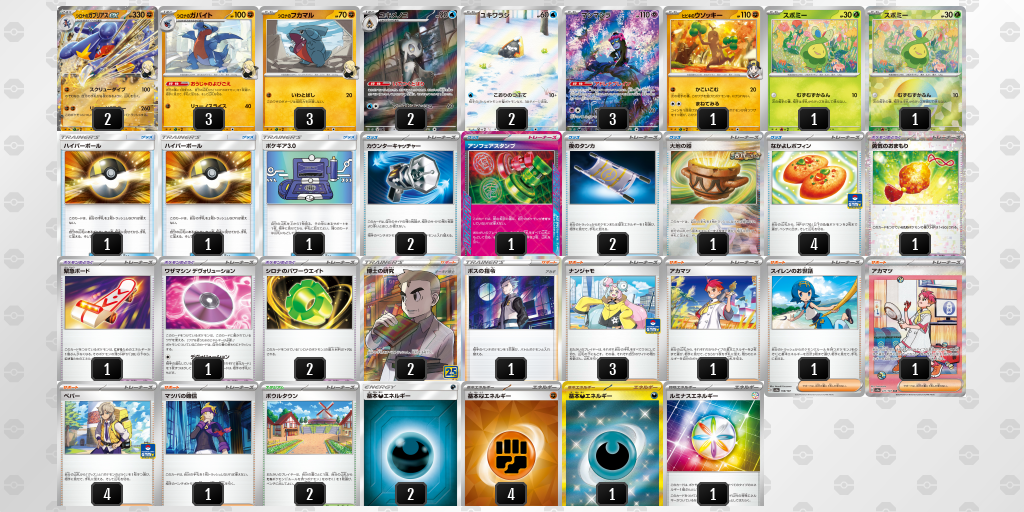 【ポケカ】シロナのガブリアスex環境デッキ紹介 (2024/04/13)