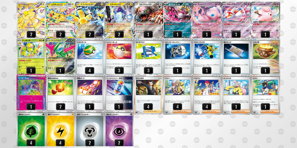 【ポケカ】ミライドンex環境デッキ紹介(2025/04/13シティリーグベスト8)